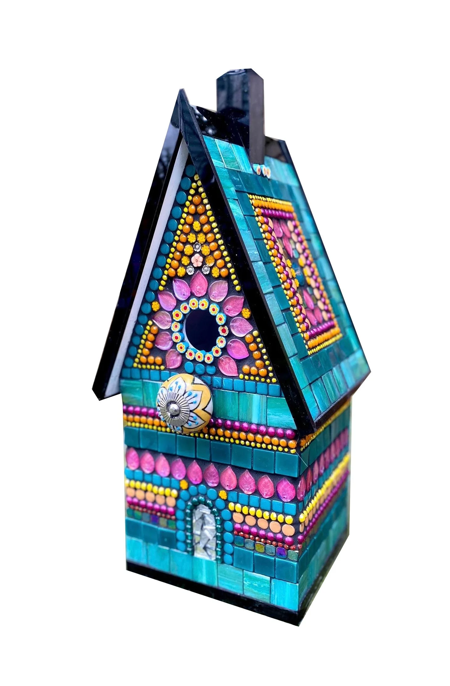 Mosaic Birdhouse Kit — ZETAMARI MOSAIC ARTWORKS